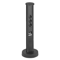 EVOline Vertical  (3  эл. роз. + 2*RJ45), кабель 3 м