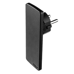 Ультра-тонкий штепсель с заземлением EVOline Plug, для кабелей диаметром от 0,75мм2 до 1,5мм2 250 V / 16 A  