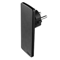 Ультра-тонкий штепсель с заземлением EVOline Plug, для кабелей диаметром от 0,75мм2 до 1,5мм2 250 V / 16 A  